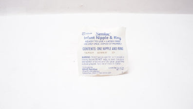 Abbott Nutrition 322383L00 Similac Infant Nipple & Ring 221